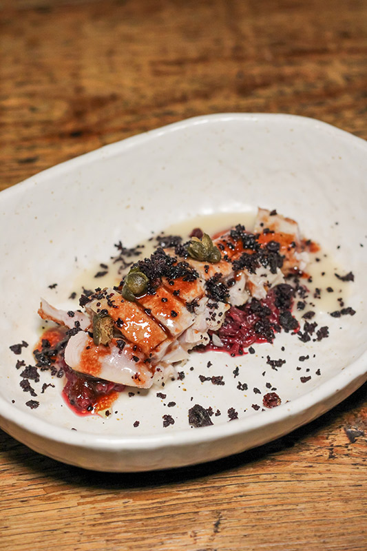 Pulpo a la brasa